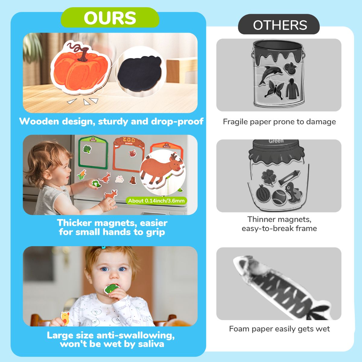 JOYCAT MAGNETIC COLOR SORTING SET