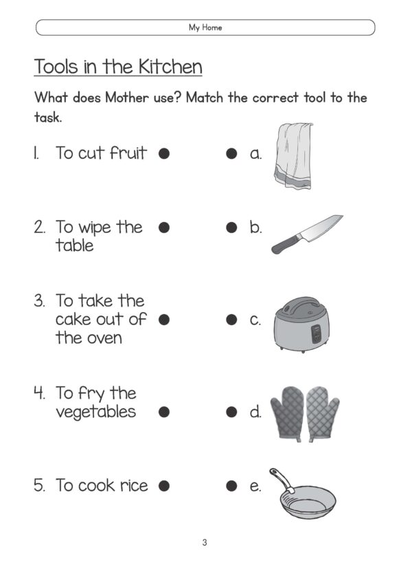 Pre-primary Preparatory Course English Activity Series for Early Learners Book 4 – My Surroundings