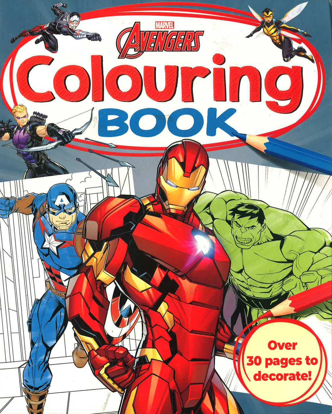 Marvel Avengers Simply Colouring 