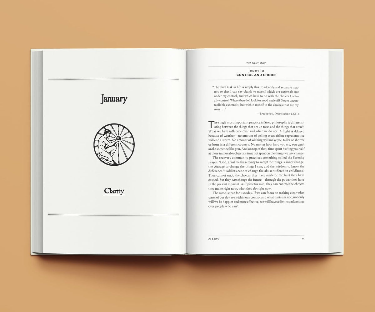 The Daily Stoic: 10th Anniversary Edition: 366 Meditations on Wisdom, Perseverance, and the Art of Living: Featuring new translations of Seneca, Epictetus and Marcus Aurelius (Hardcover)