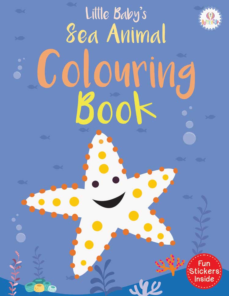 Little Baby’s Sea Animal Colouring Book