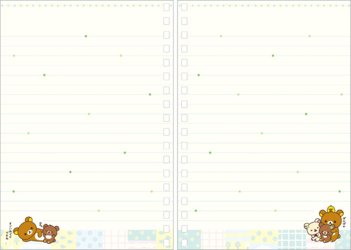 Rilakkuma A5 Spiral Notebook NY44702