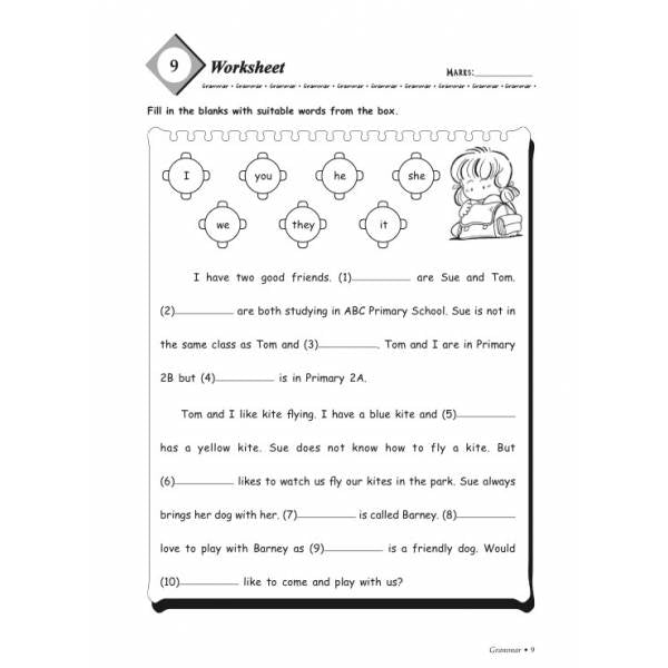 Primary 2 Grammar & Vocabulary