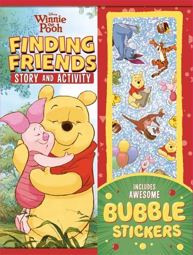 Disney Winnie The Pooh Finding Friends Story And Activity 3D Bubble Stickers
