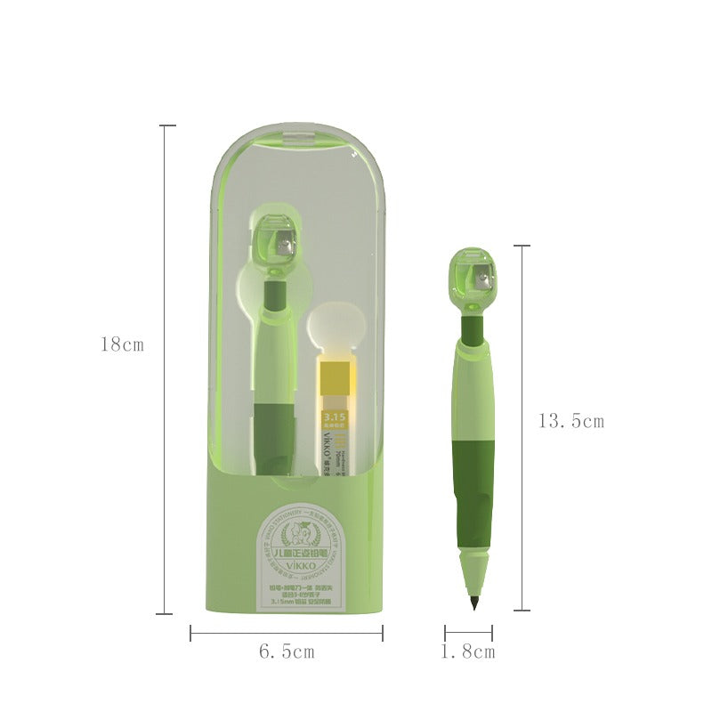 A5 Pencil 6In1 Function Green
