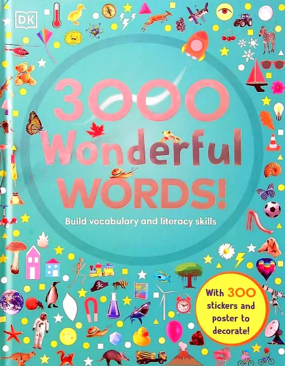 3000 Wonderful Words! Build Vocabulary And Literacy Skills