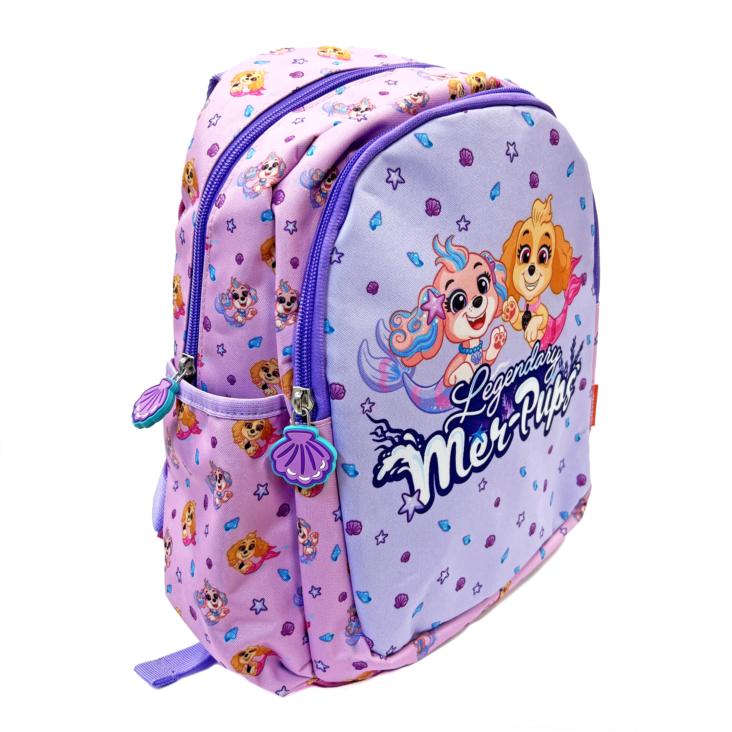 PAW PATROL DOUBLE ZIPPER BACKPACK 34*31*10CM PAWP-BPS2