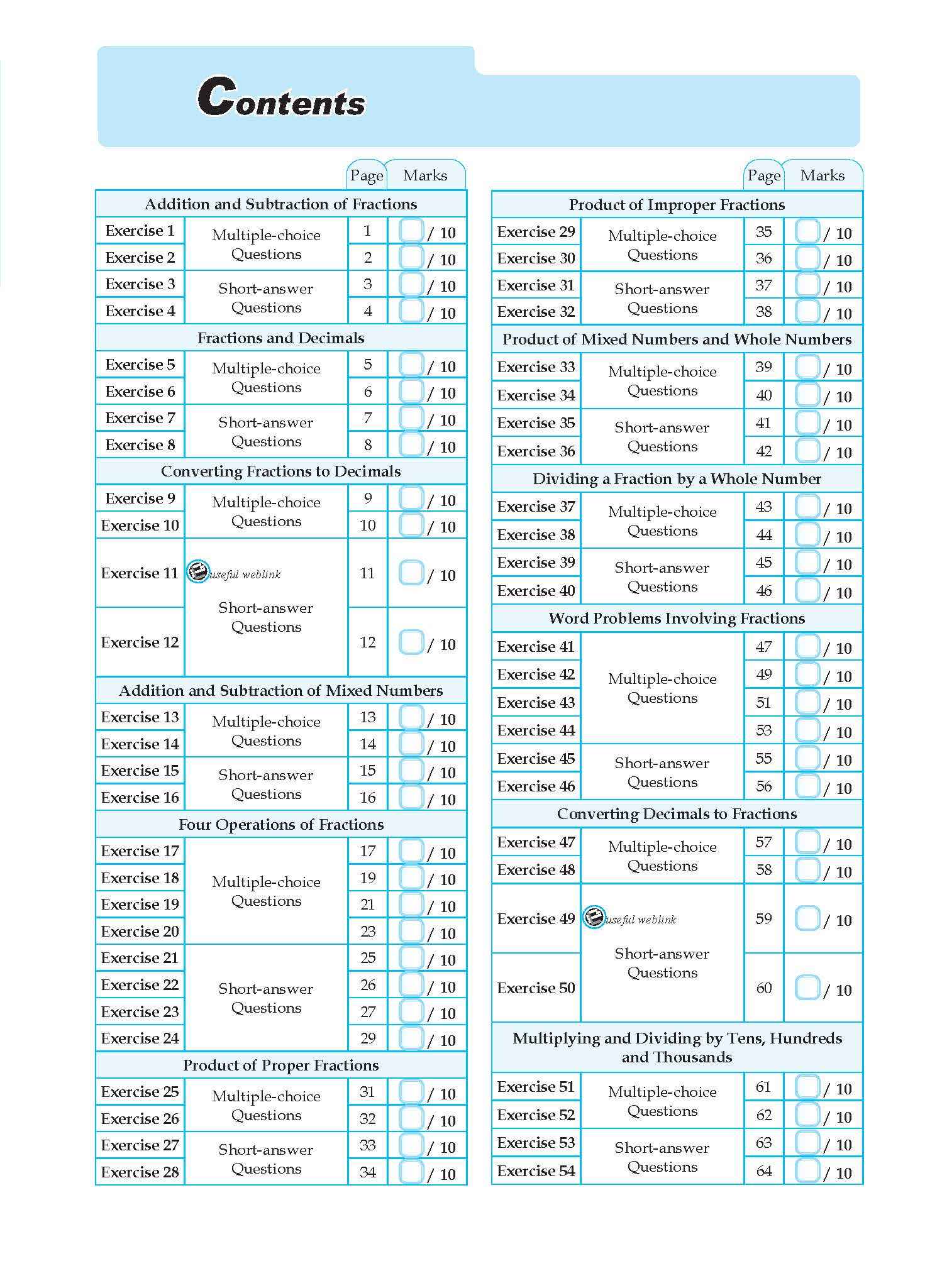 Conquer Mathematics Fractions . Decimals . Percentage . Ratio Workbook 5