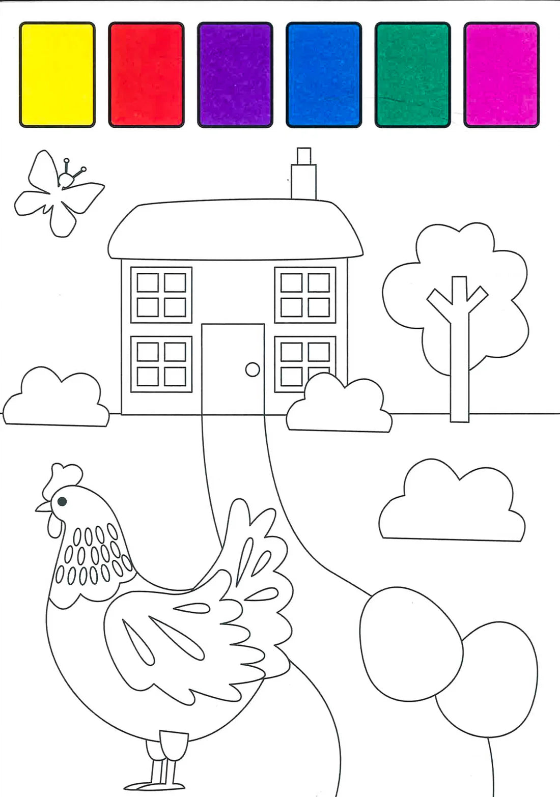 Magic Water Book: Farmyard Fun