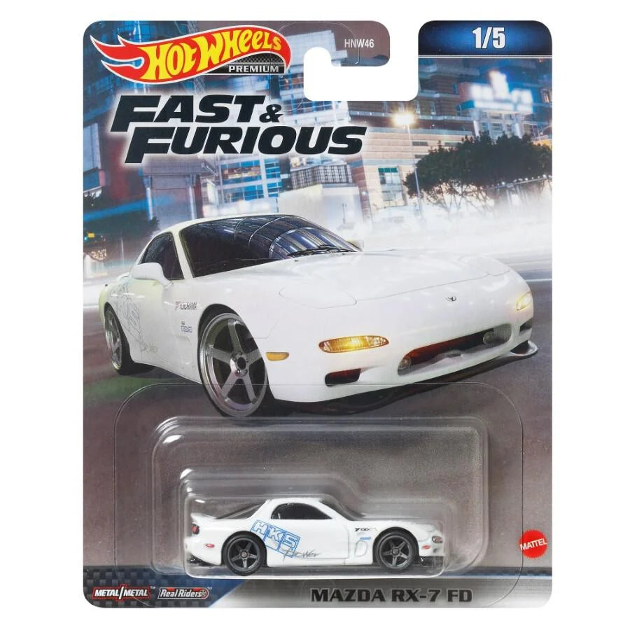 MATTEL HOT WHEELS FAST N FURIOUS PREMIUM ASSORTED