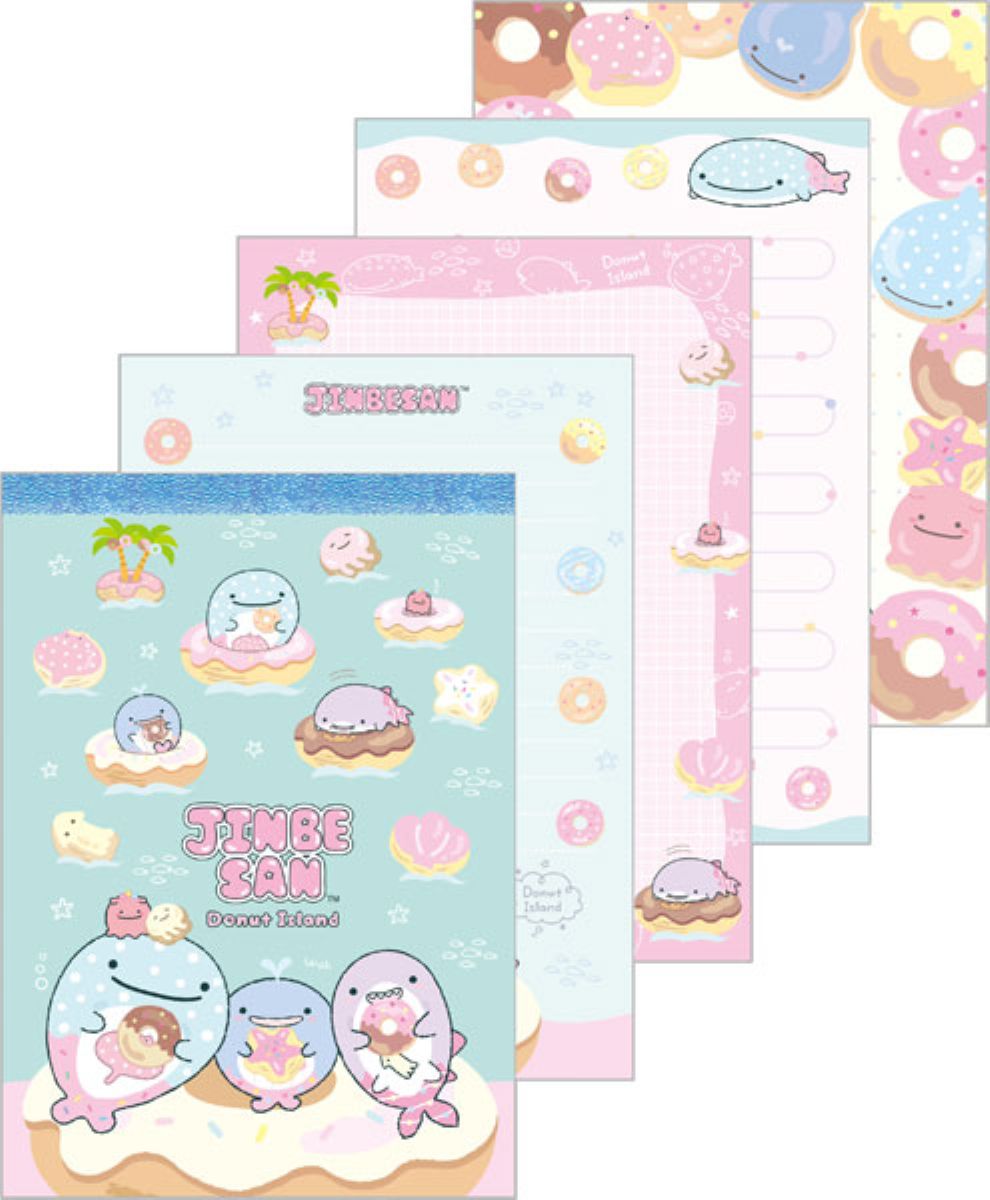 Jinbesan Donut Island Memopad MH31301