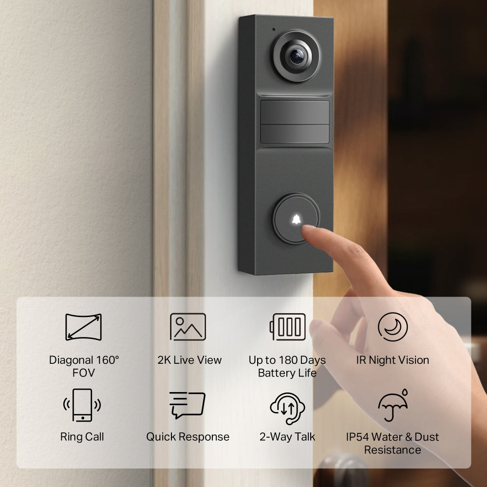 TP-Link Tapo D205 Smart Video Doorbell Mini