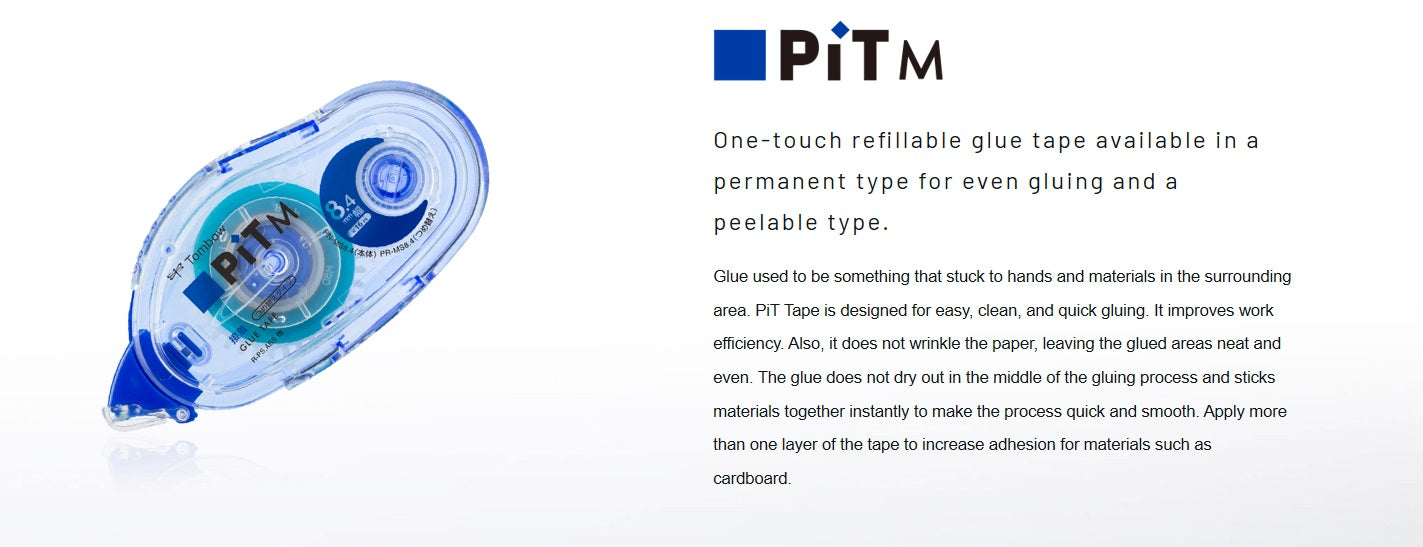 Tombow Glue Tape 12mm X 11m Pn-ms12
