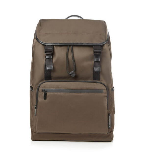 Samsonite ELLWOOD FLAP Backpack - Dark Brown