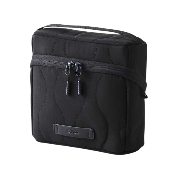 Elecom BMA-QTGPSBK Quilted Gadget Pouch, Stand Type