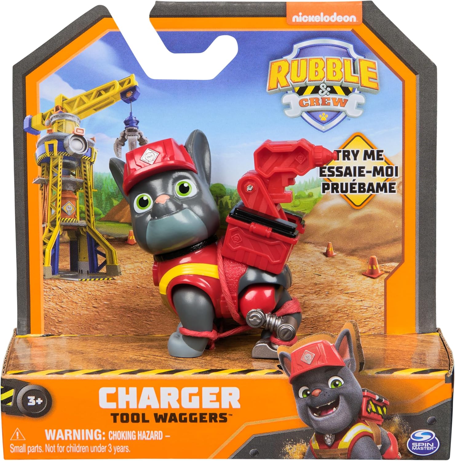 SPIN MASTER RUBBLE AND CREW WHEELER TOOL ACTION FIGURE ASSORTED