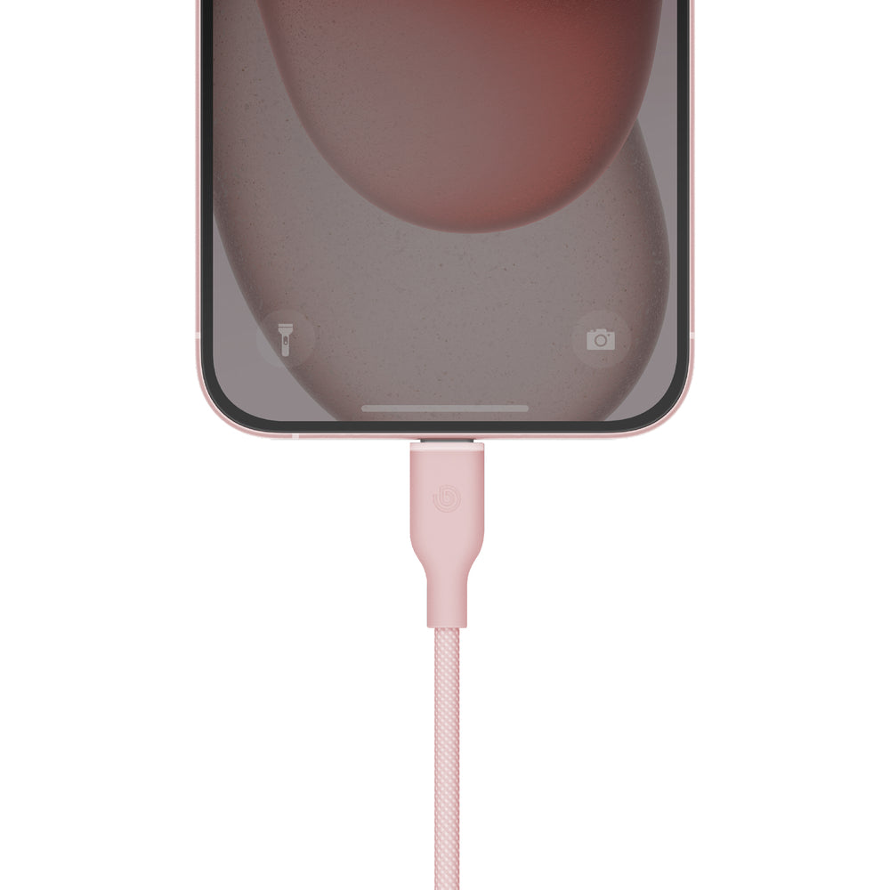 GoCharge WE USB-C to USB-C Cable 60W 1.5m (Pink)