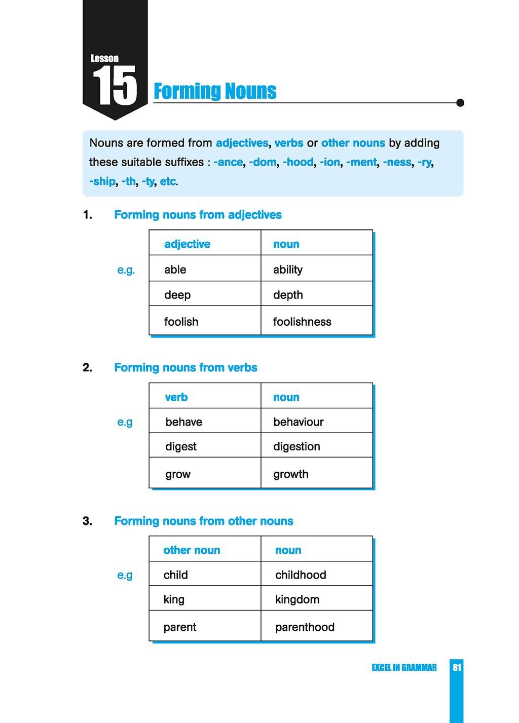 Primary 5 & Primary 6 Excel In Grammar-5E