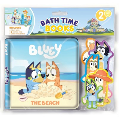 Bluey The Beach Bath Time Books