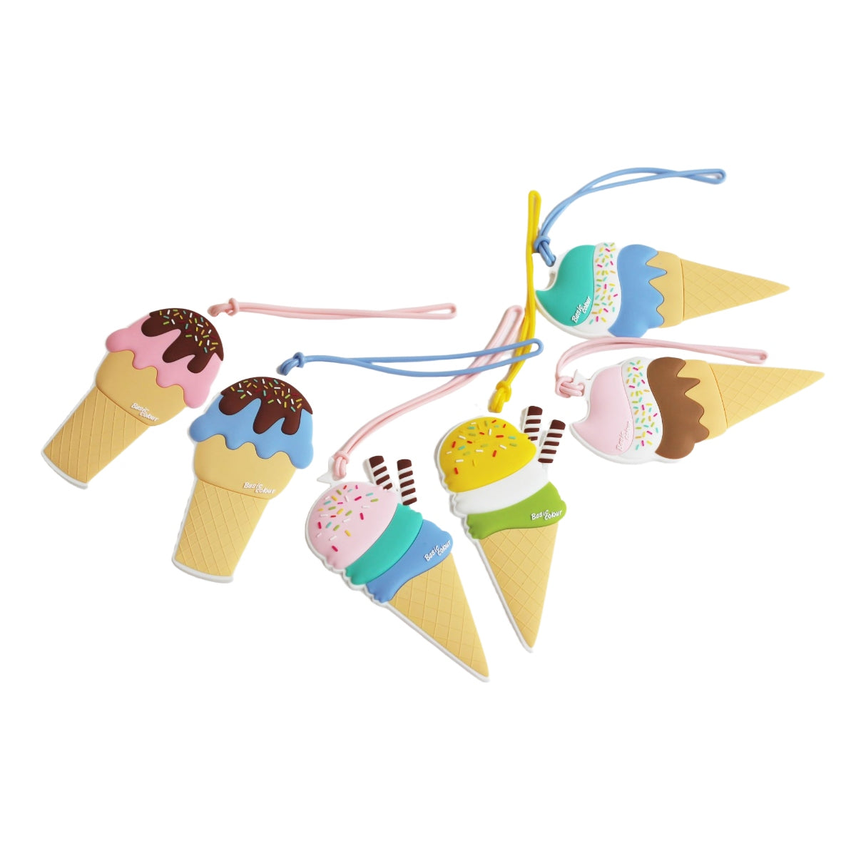 Ice-Cream Luggage Tag