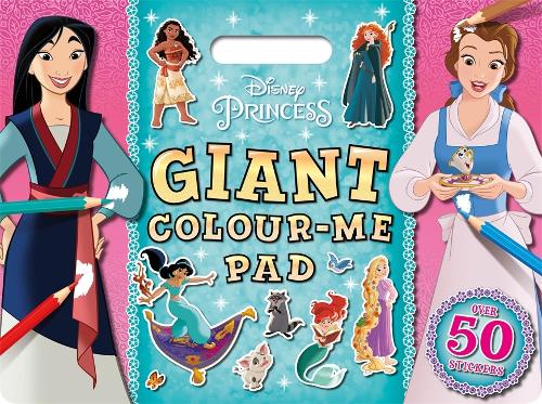 Disney Princess: Giant Colour-Me Pad - 2nd Edition