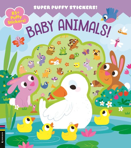 BABY ANIMALS SUPER PUFFY STICKERS