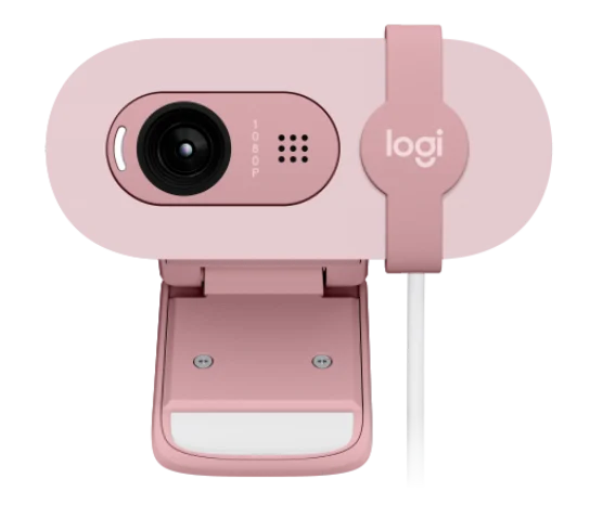 Logitech Brio 100 Webcam Rose