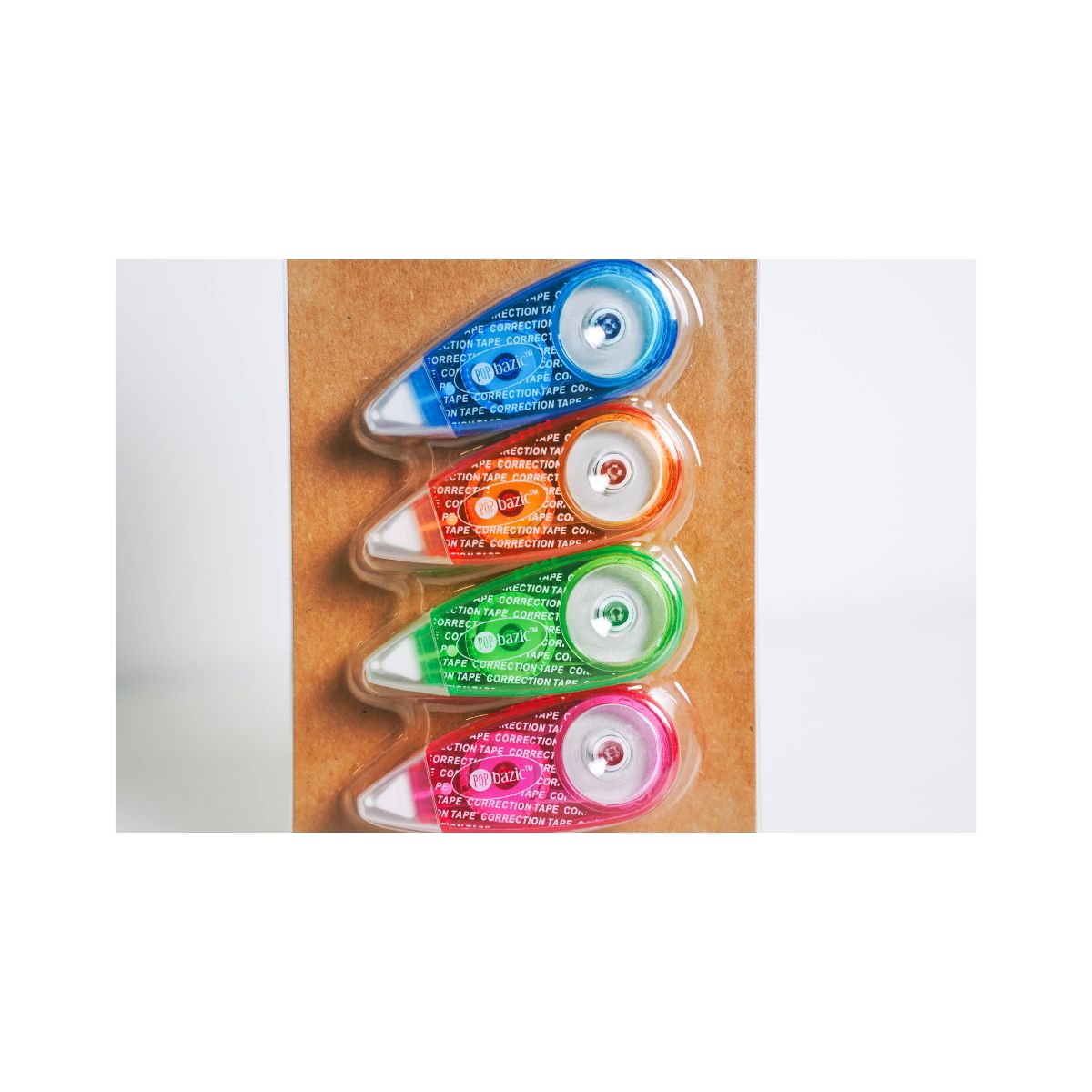 Pop Bazic Mini Correction Tape Py807 (4-Pieces)