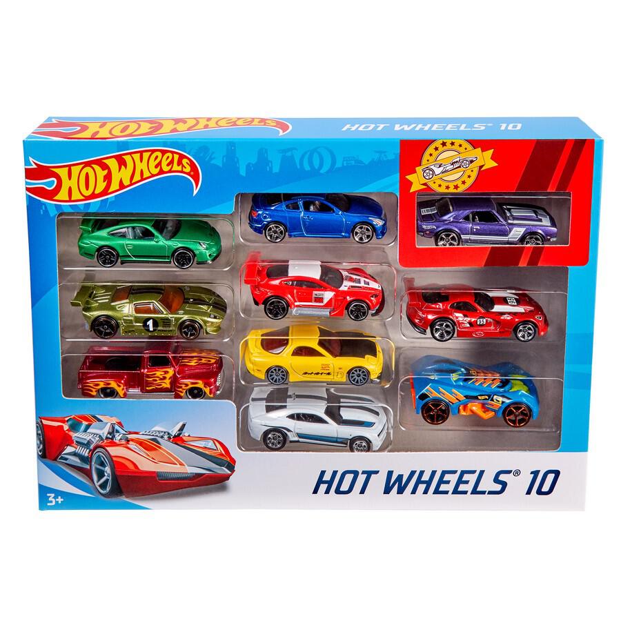 MATTEL HOT WHEELS 10 CAR PACK