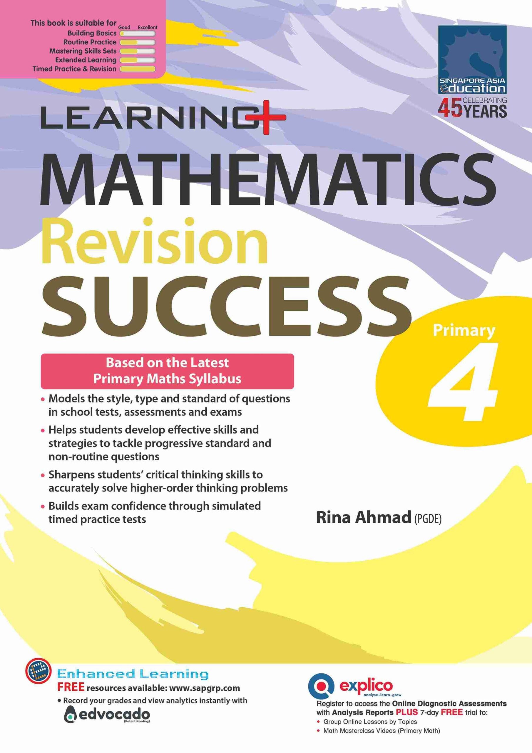 Learning+ Mathematics Revision Success Primary 4