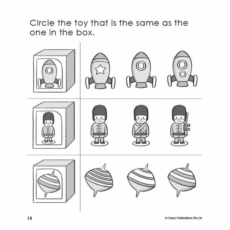 Step by Step Early Math Skills Book 3: Matching, Sorting, Comparing, Patterning (for Ages 3-4)