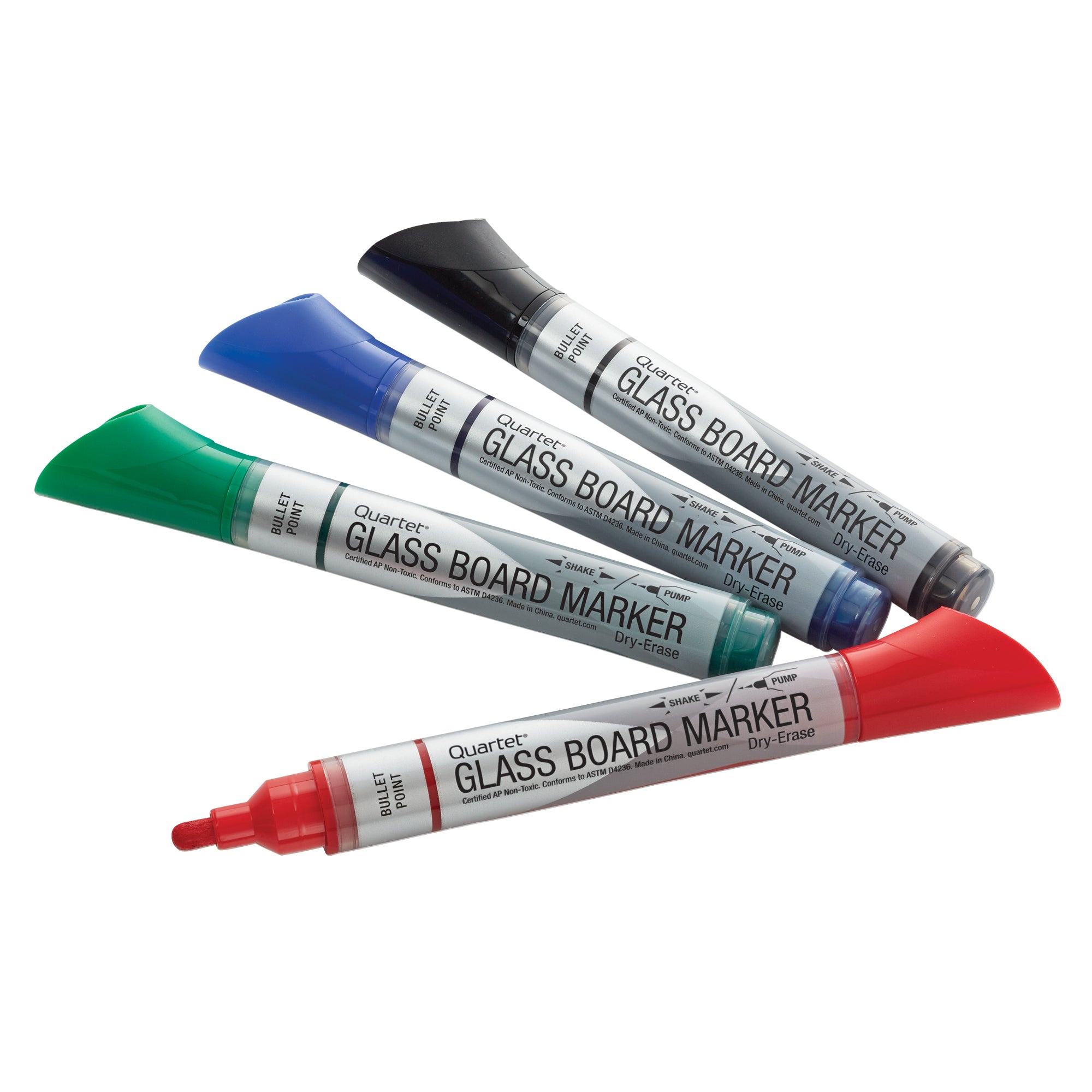 Quartet Premium Glass Board Dry-erase Markers (#79552-a)