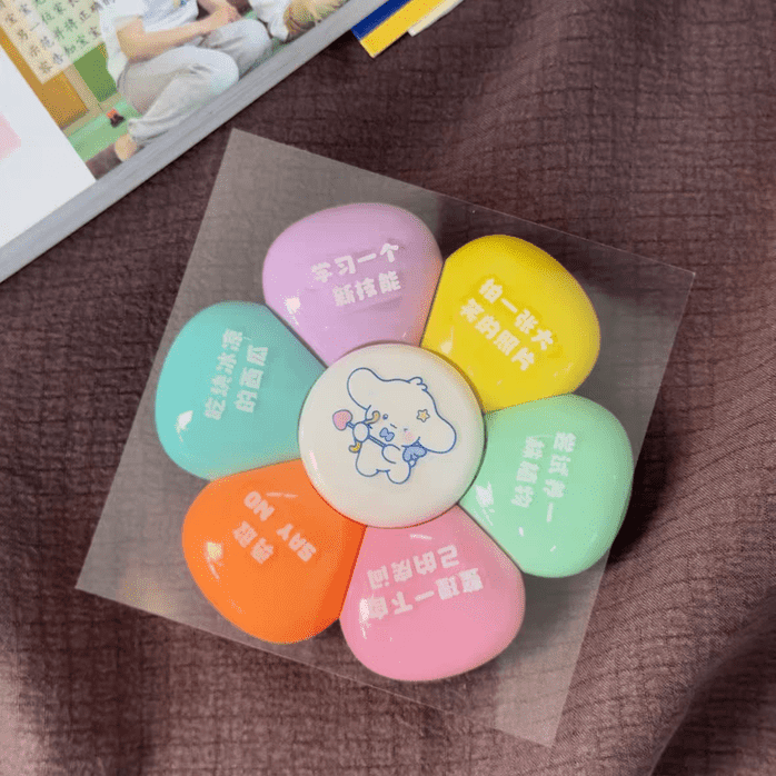  6-In -Motivational Highlighter Set 