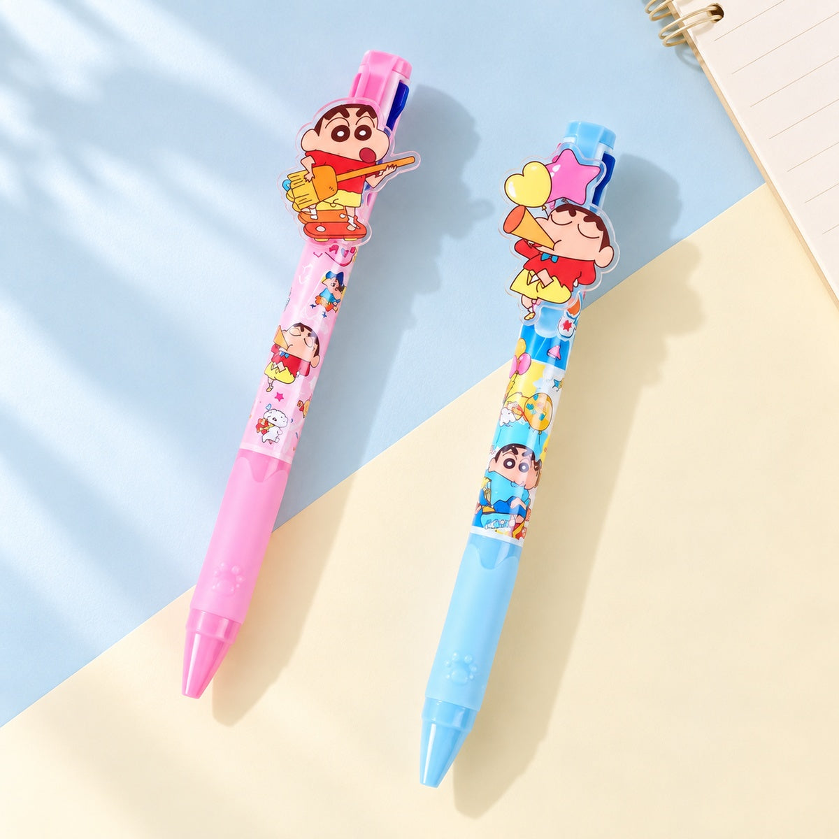  Crayon Shinchan Three Colour Ballpoint Pen 0.5mm - 4 Assorted Design 