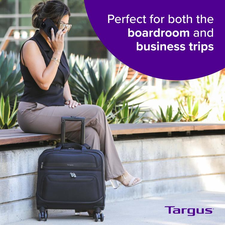 Targus 16” Transit 4-Wheel Rolling Laptop Case
