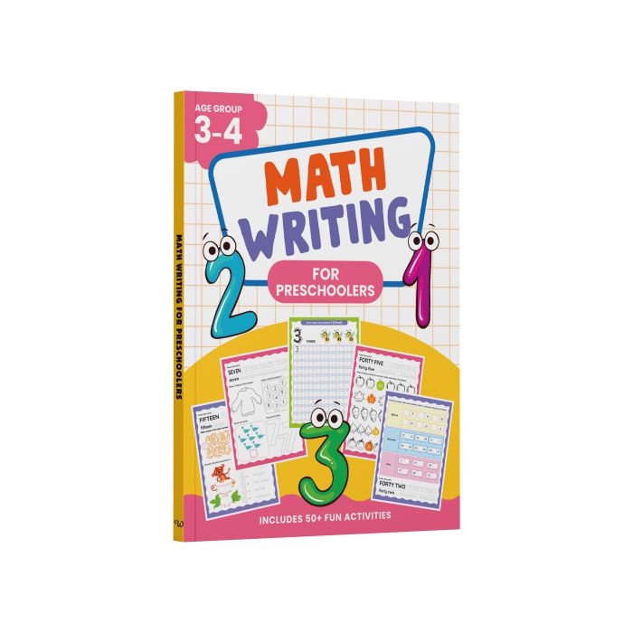 Math Writing For Preschoolers (Age 3-4)