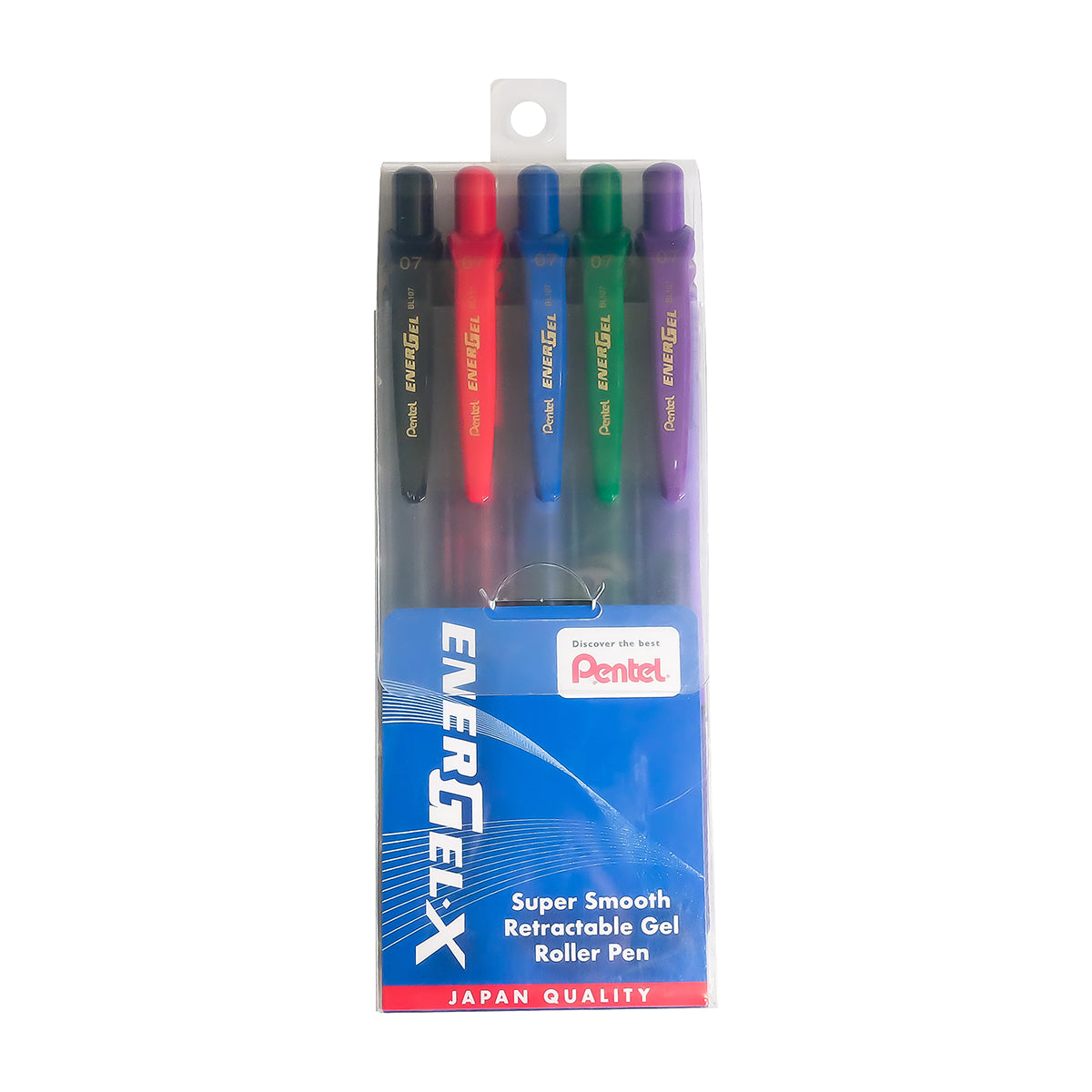 PENTEL Energel 0.7Mm V Pack Bl107-Av
