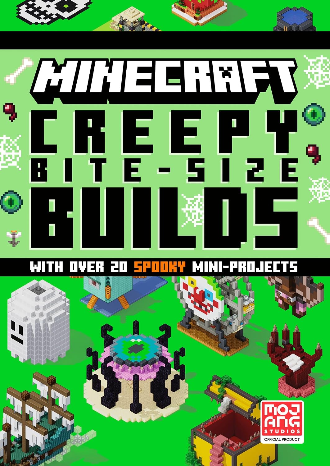 Minecraft Creepy Bite Size Builds (Hardcover)