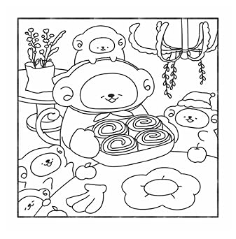 Cosy Cheer: Colouring