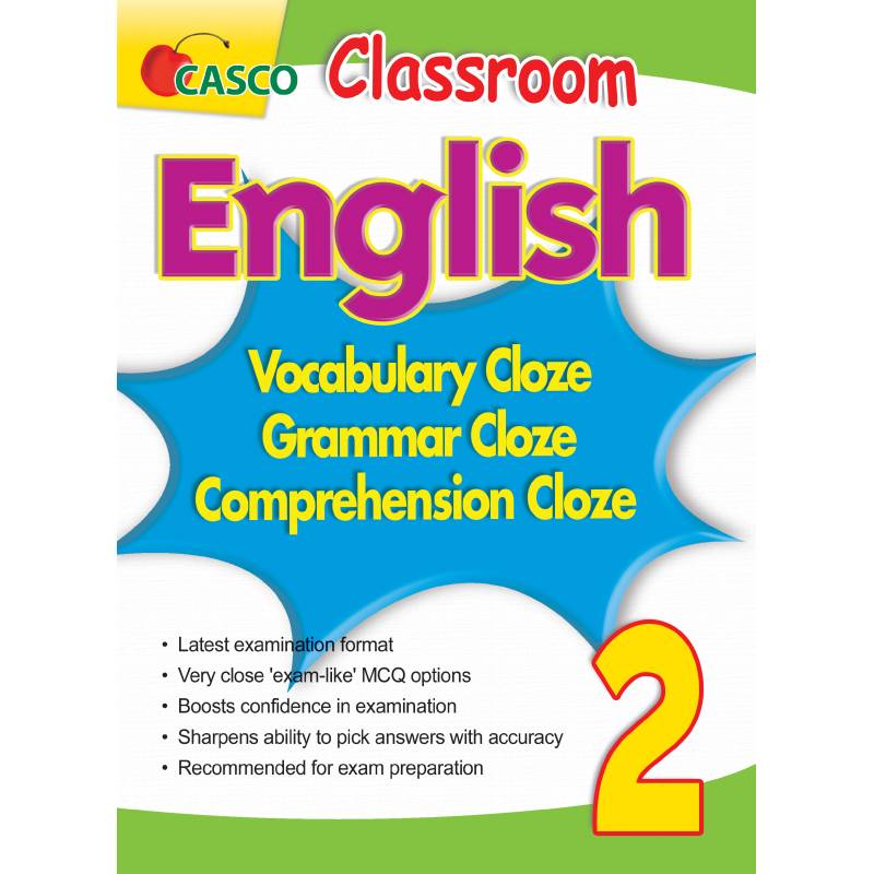 Classroom English Vocab/Grammar/ Comprehension Cloze 2