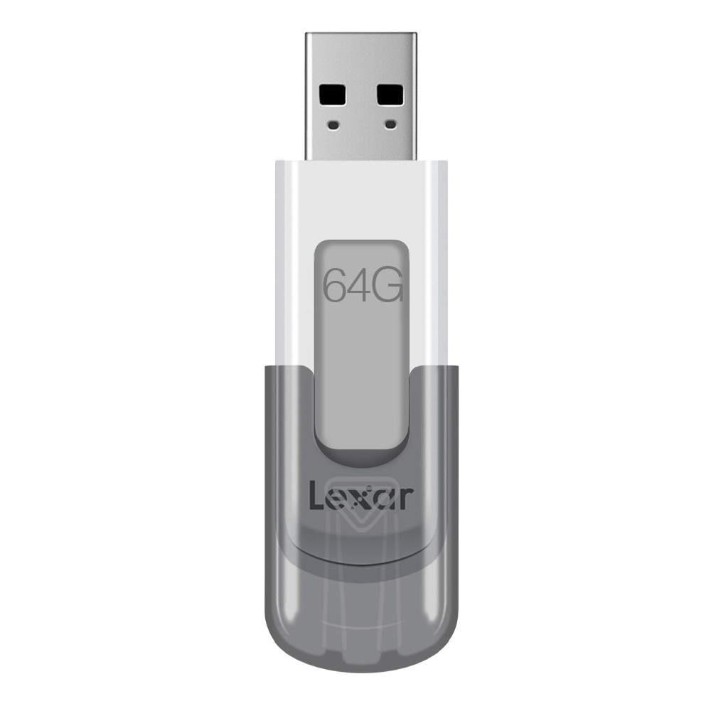 Lexar JumpDrive V100 USB 3.2 Gen 1 Flash Drive 64GB Dual Pack