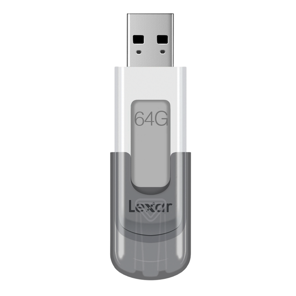 Lexar JumpDrive V100 USB 3.2 Gen 1 Flash Drive 64GB Dual Pack