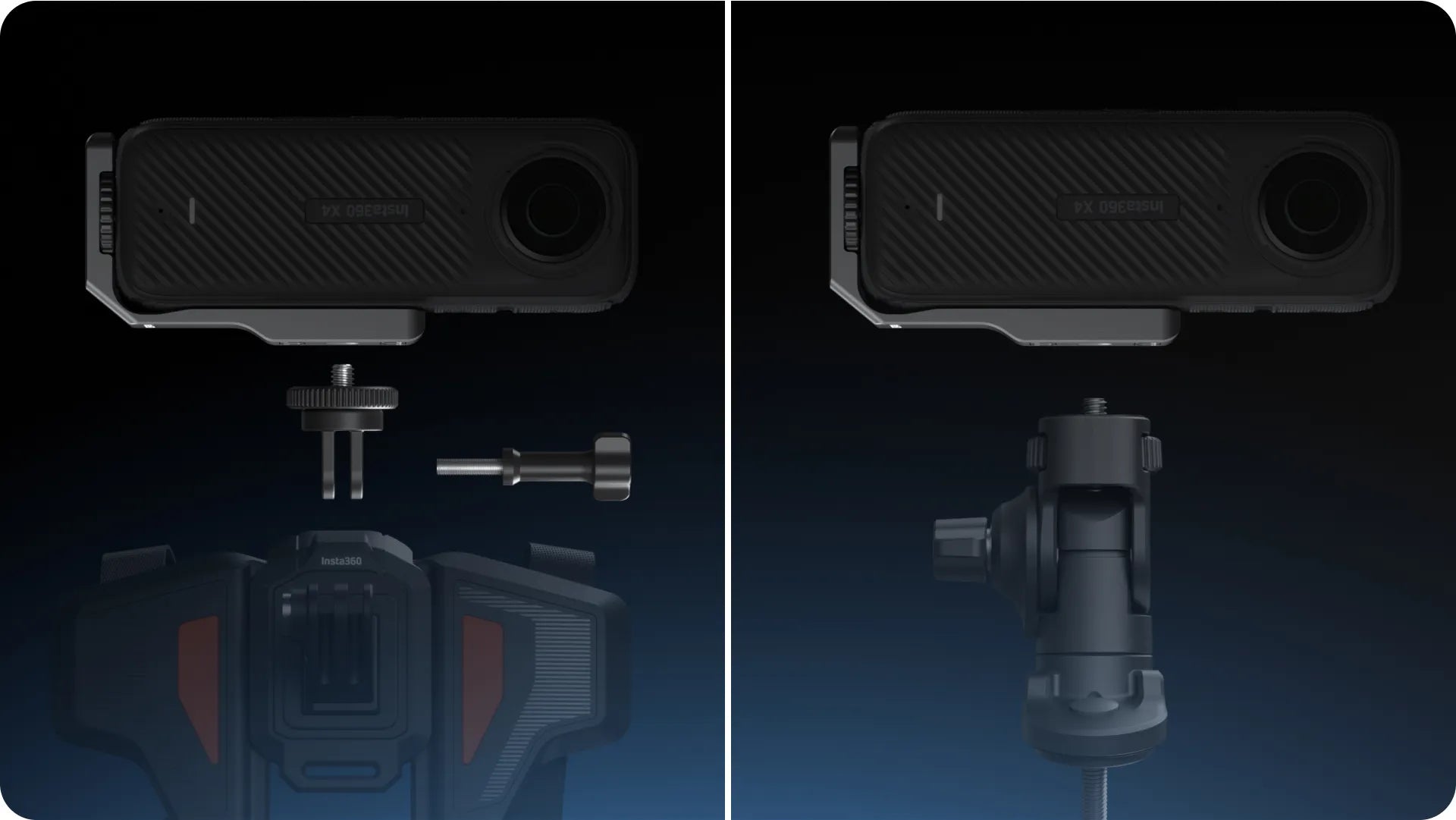Insta360 X4 Vertical/Horizontal L Mount