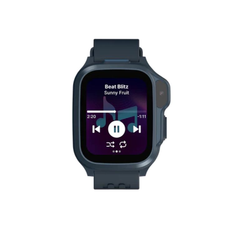 myFirst Fone S4 4G LTE Kids Smartwatch with GPS Tracking, Voice & Video Call, magiCode Messaging, and Parental Control - Space Blue