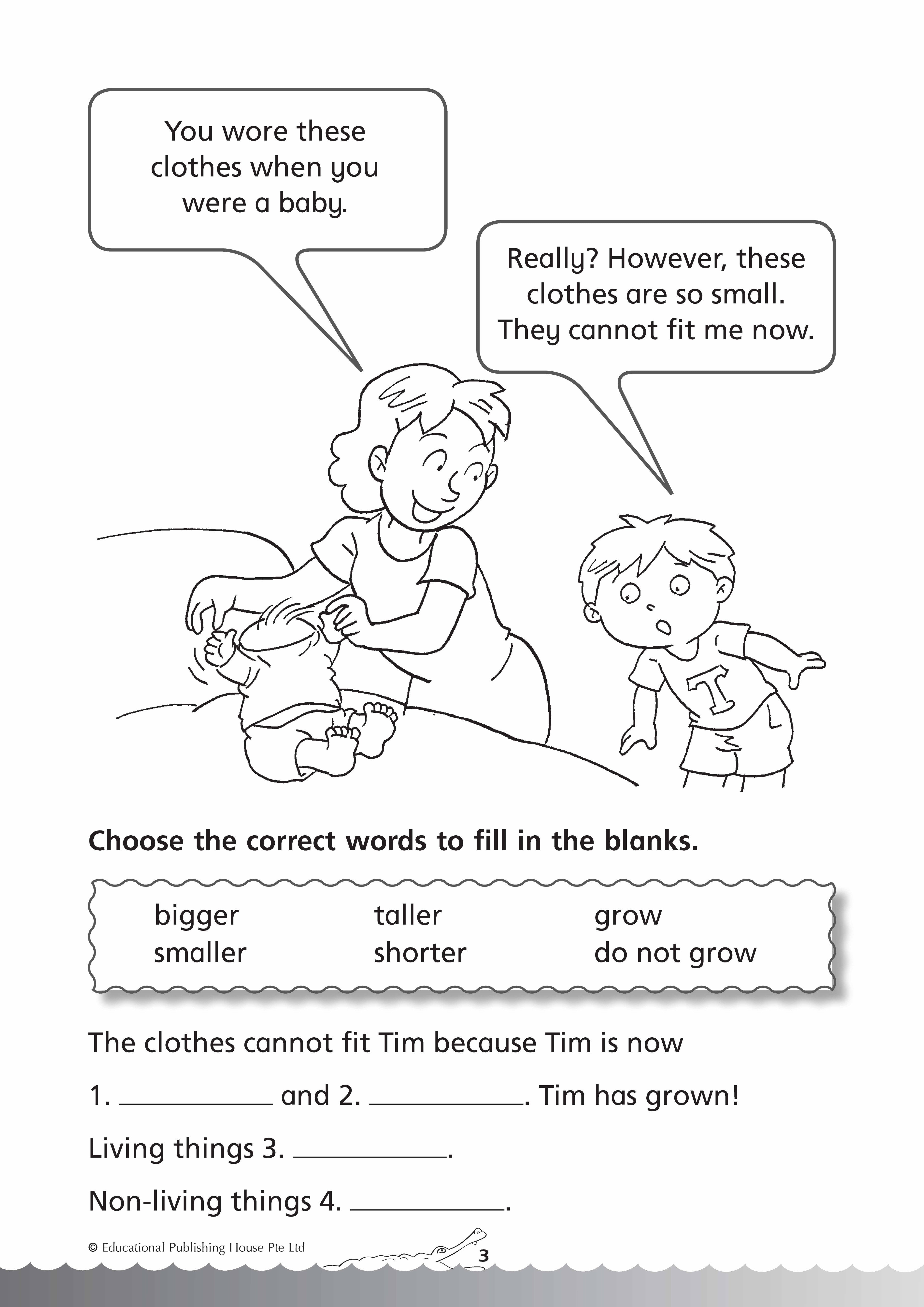 Bridging From K2 To Primary 1 Science