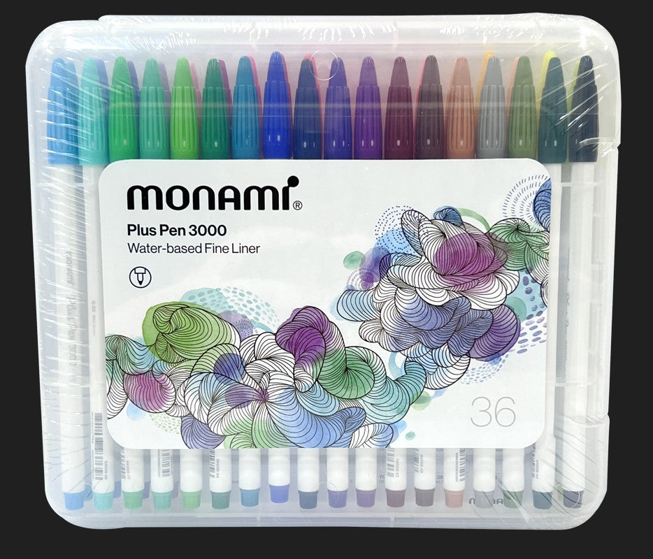 MONAMI PLUS PEN 3000 36 COLOR SET – Popular Book Company Pte Ltd