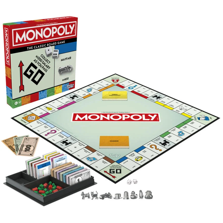 HASBRO MONOPOLY THE CLASSIC BOARD GAME