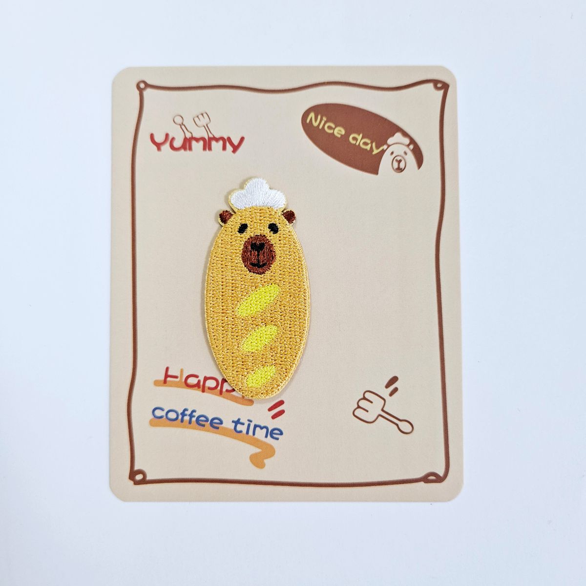 FABRIC PATCH-ON MULTI-PURPOSE EMBROIDERY STICKERS 25010030