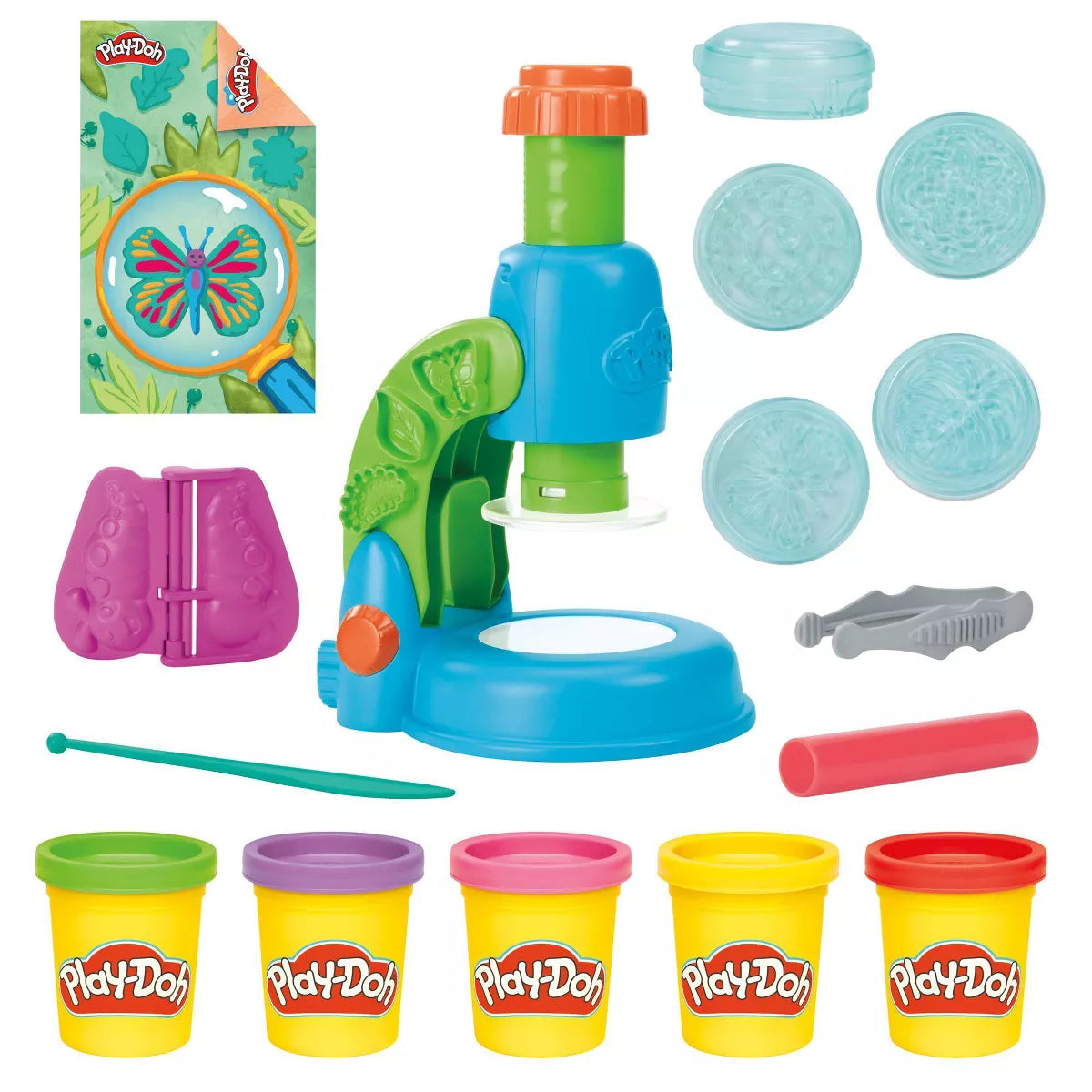 HASBRO PLAYDOH LIGHT N LOOK MICROSCPE