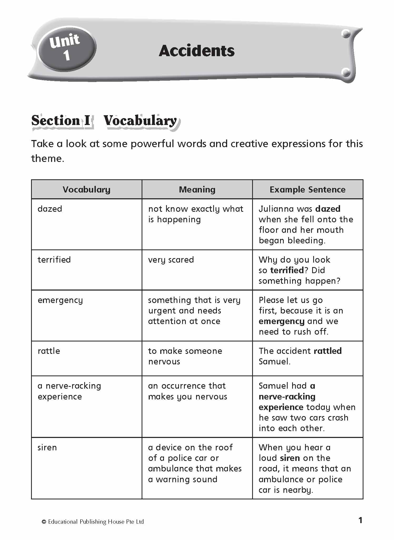 Primary 3 English Thematic Composition Writing